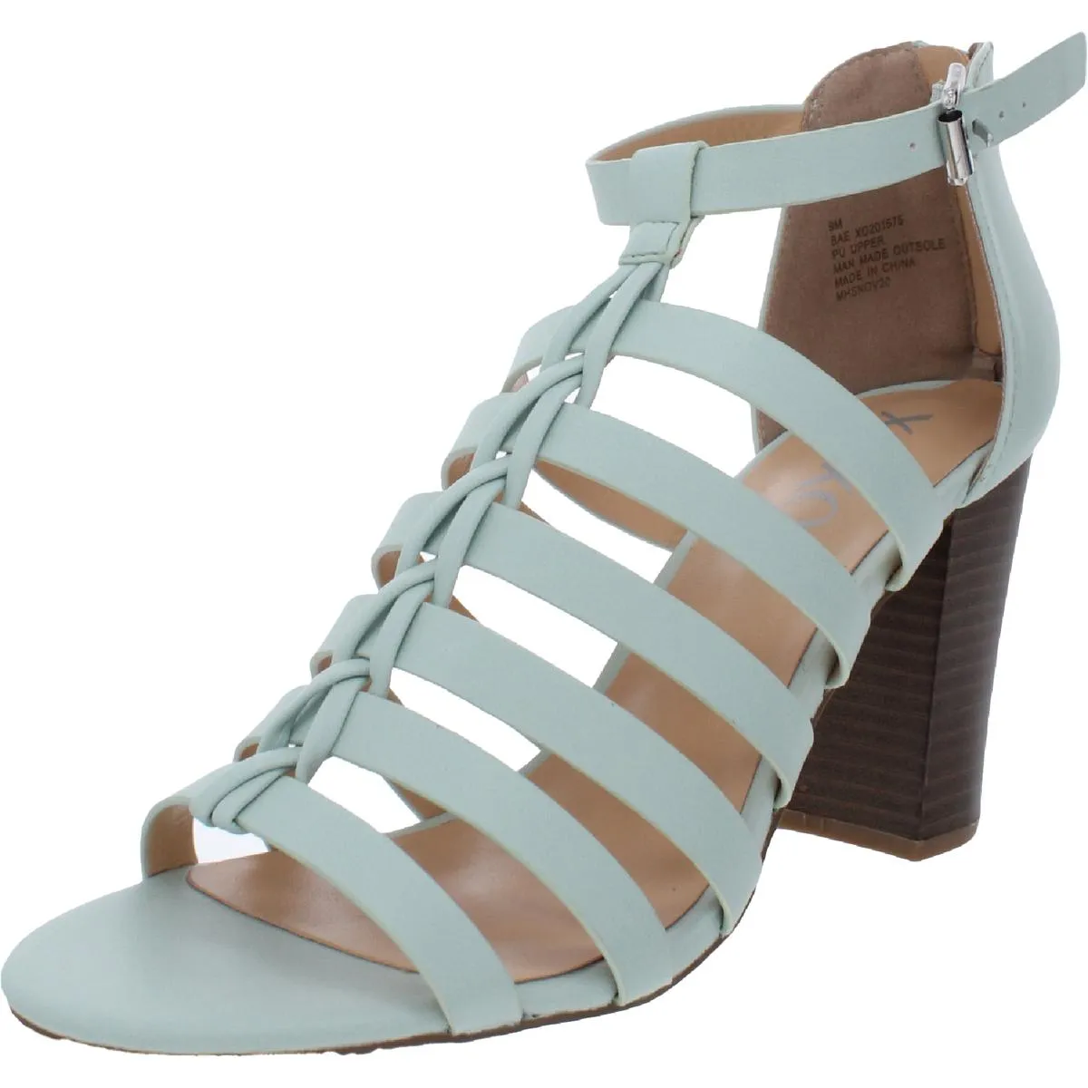 Bae Womens Faux Leather Heels
