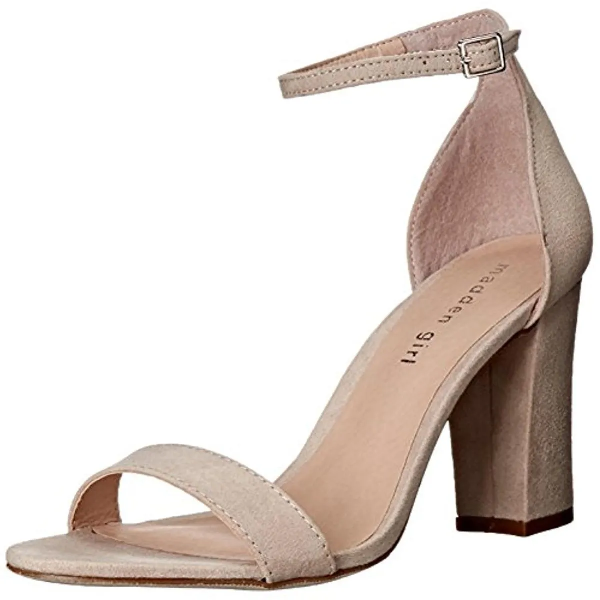 Beella Womens Buckle Chunky Dress Sandals