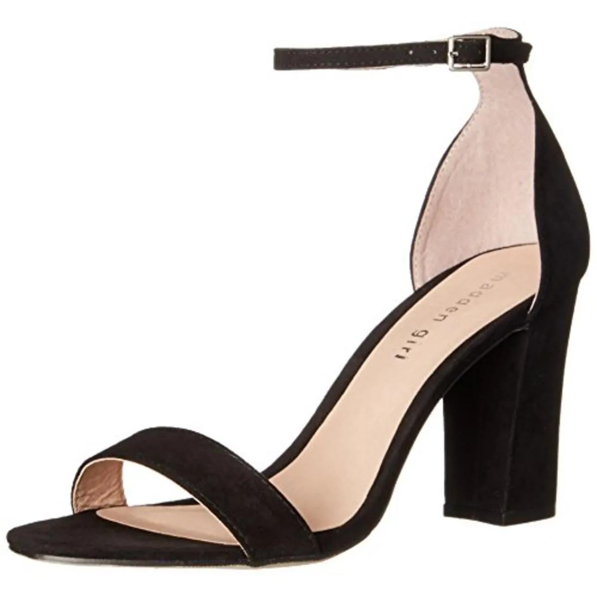 Beella Womens Buckle Chunky Dress Sandals