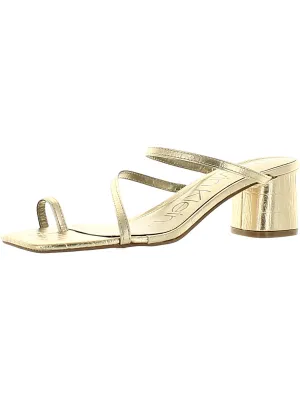 Belma Womens Block Heel Strappy
