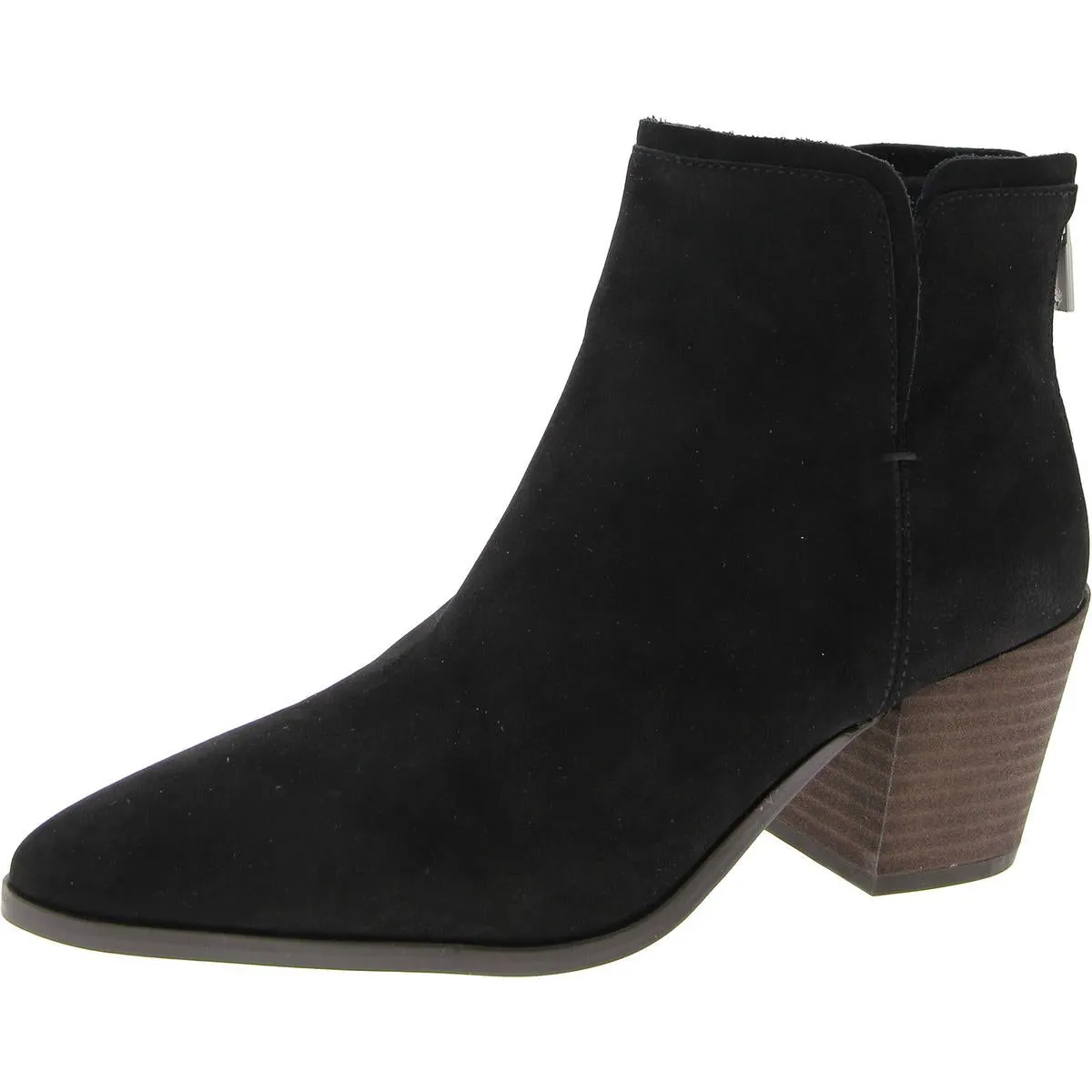 BEYLON Womens Leather Pointed Toe Chelsea Boots