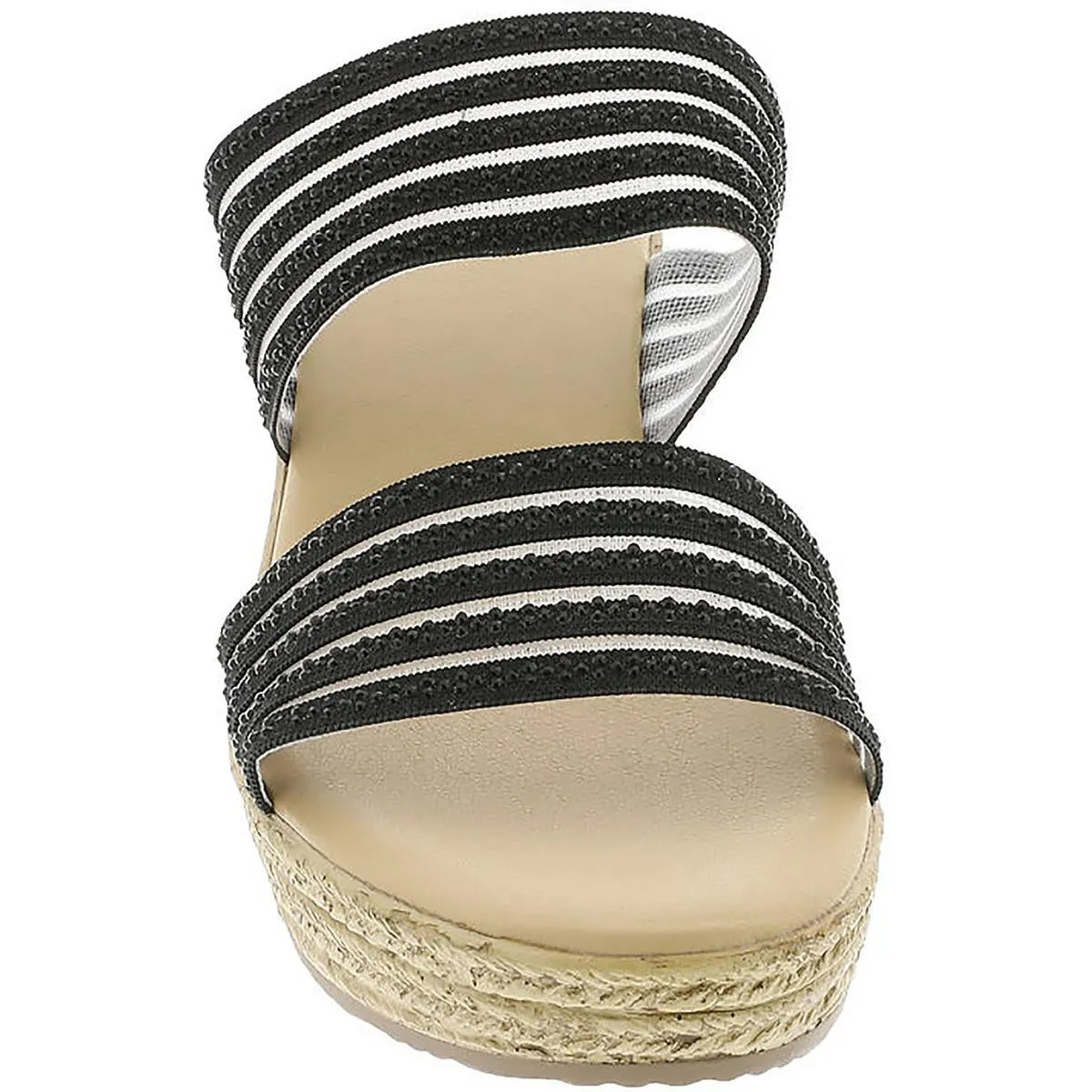 Bia Womens Textured Rhinestone Espadrilles