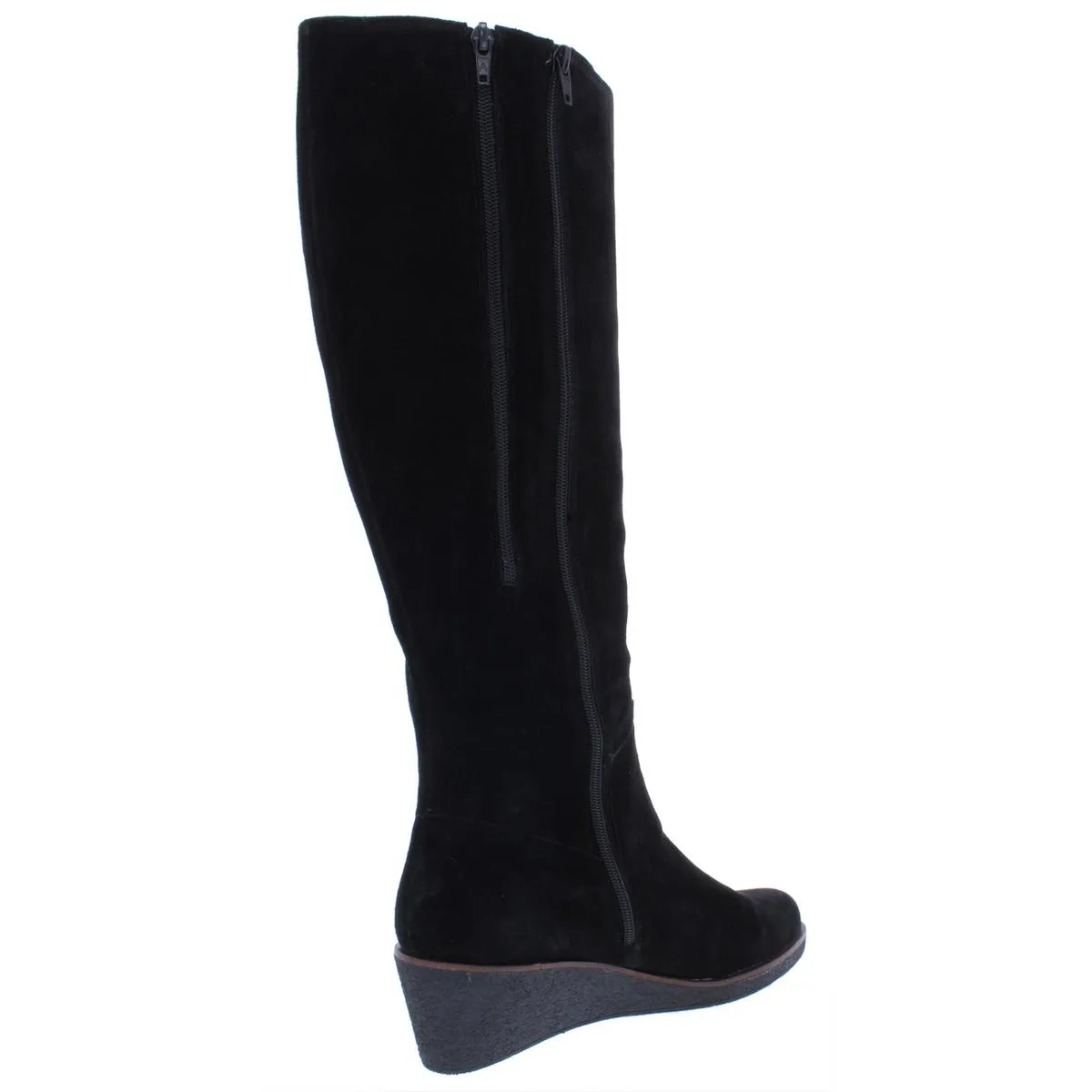 Binocular Womens Suede Cold-Weather Knee-High Boots