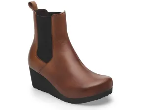Birkenstock: Ebba in Cognac/Black Leather