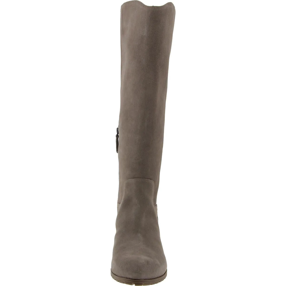 Bixby Womens Wide Calf Suede Knee-High Boots