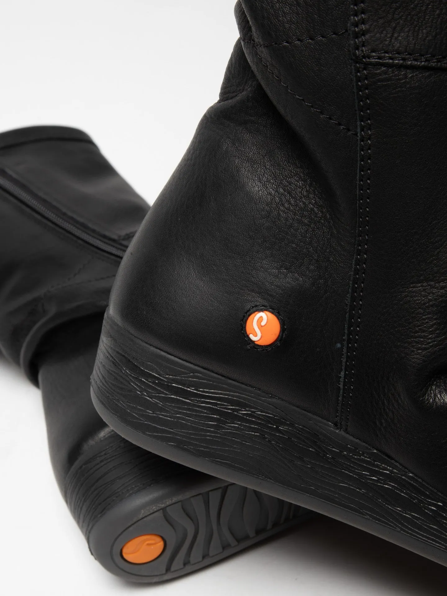 Black Zip Up Boots