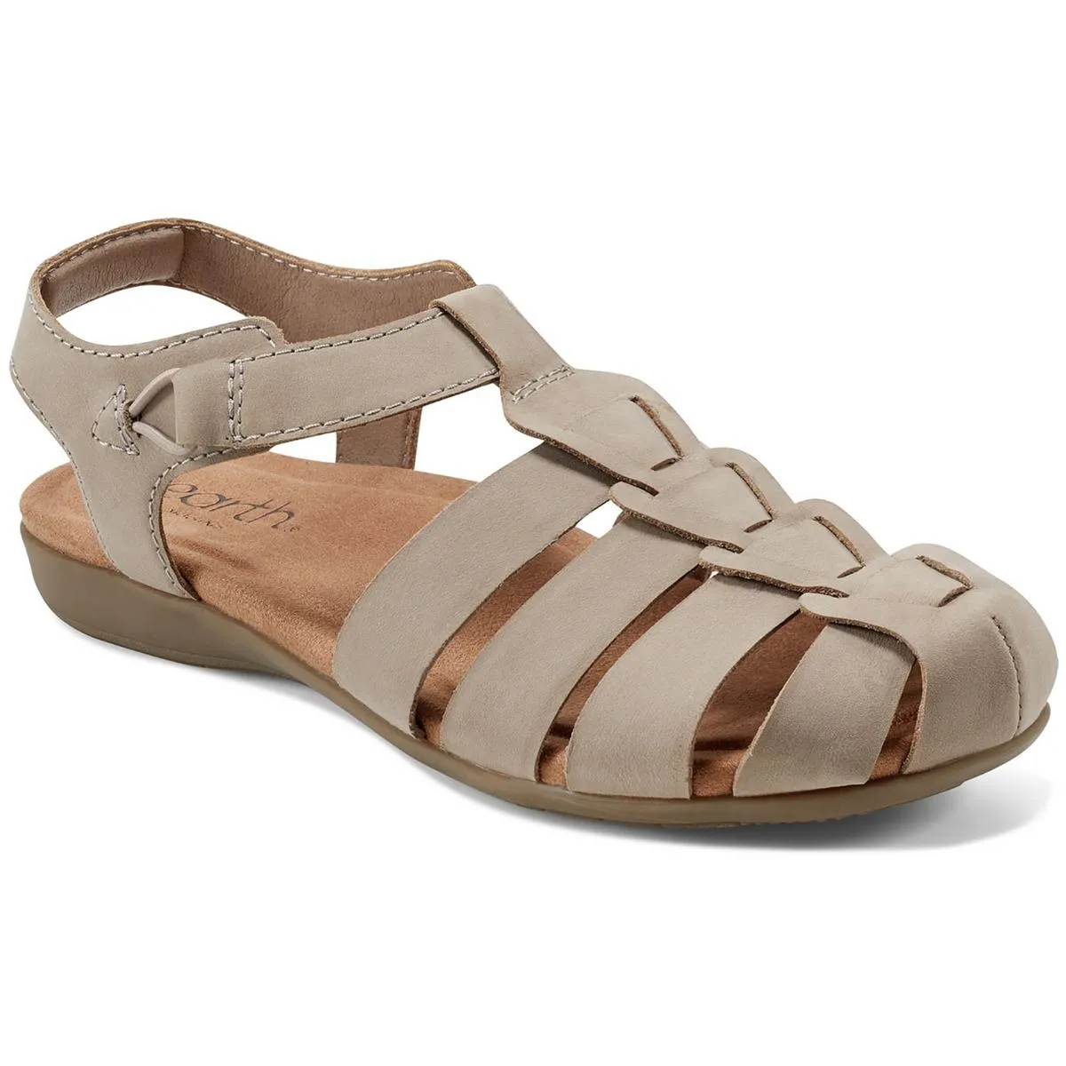 Blake Womens Leather Slip On Slingback Sandals