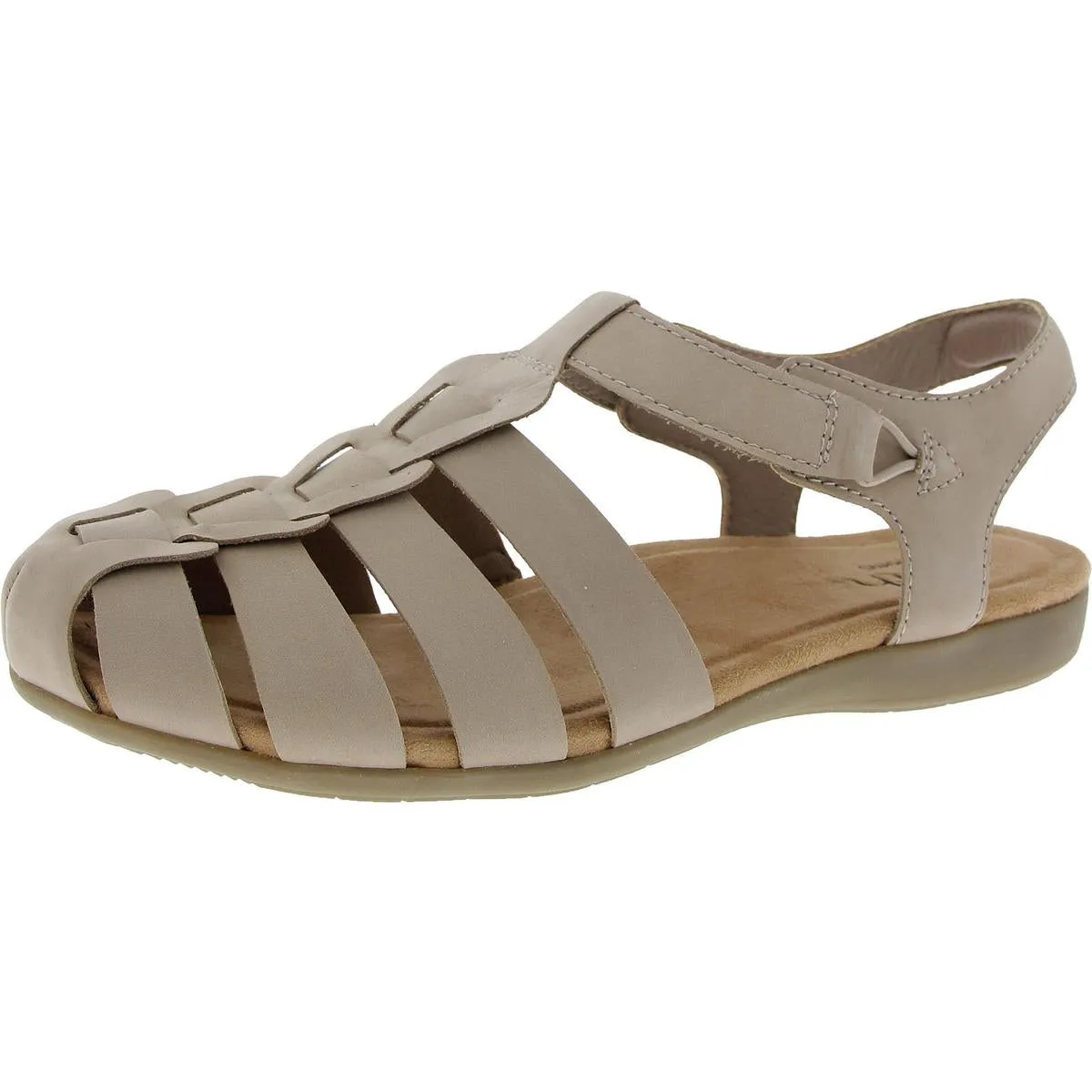Blake Womens Leather Slip On Slingback Sandals