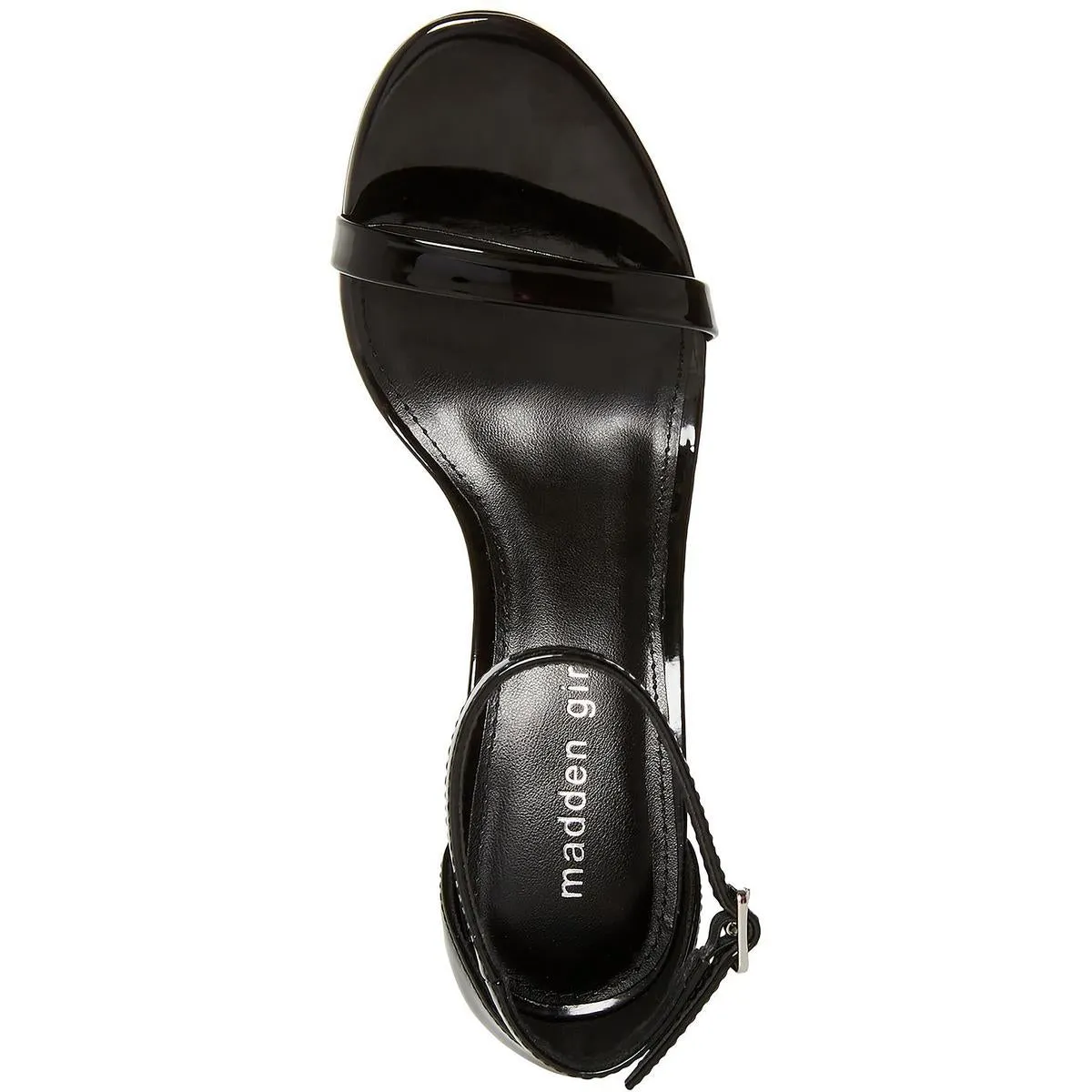 Brazen Womens Metallic Round Toe Heels