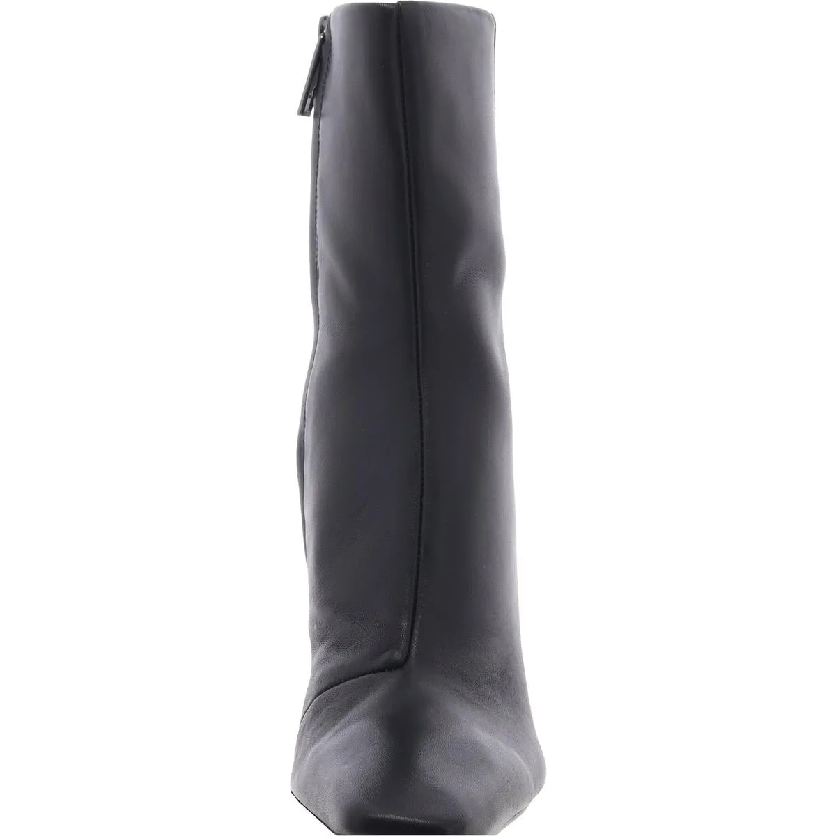 Briar Womens Leather Square Toe Mid-Calf Boots