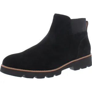 Brionie Womens Suede Chelsea Boots
