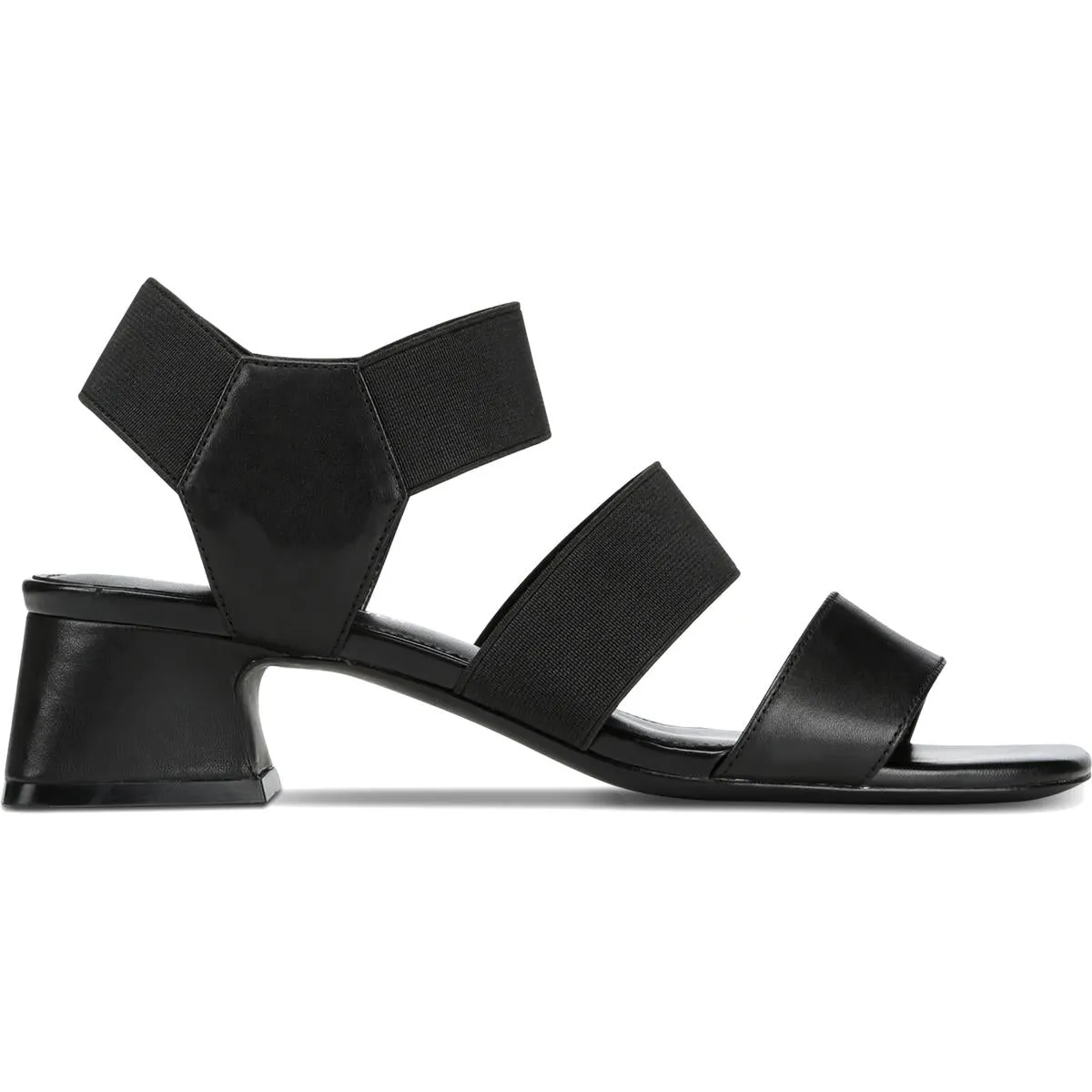 Britni Womens Leather Strappy Heel Sandals