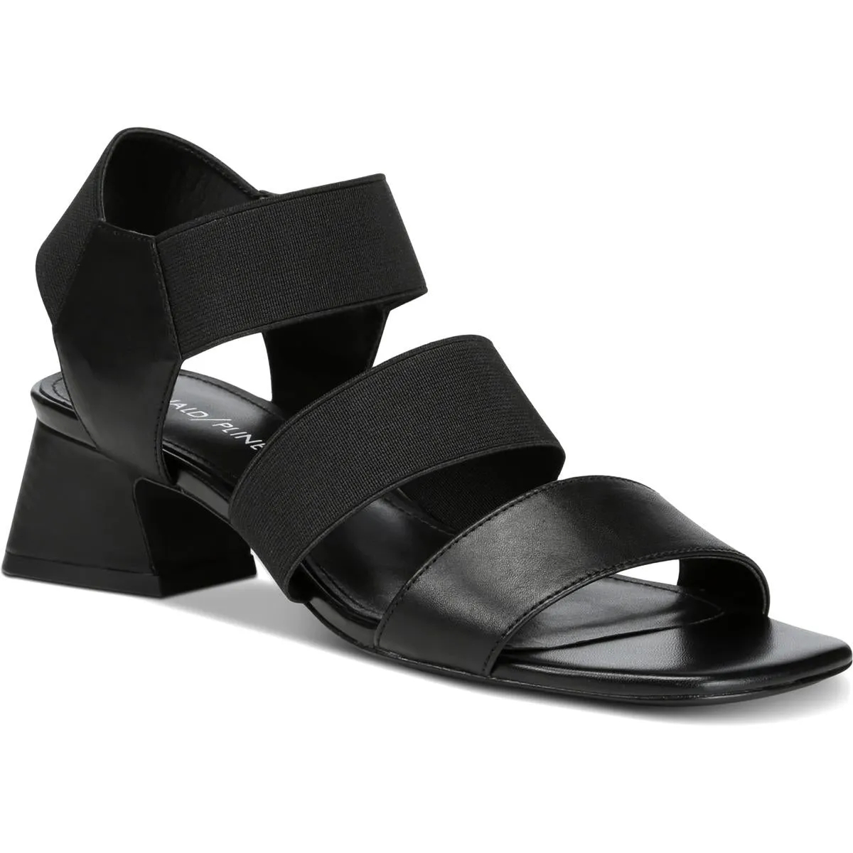 Britni Womens Leather Strappy Heel Sandals