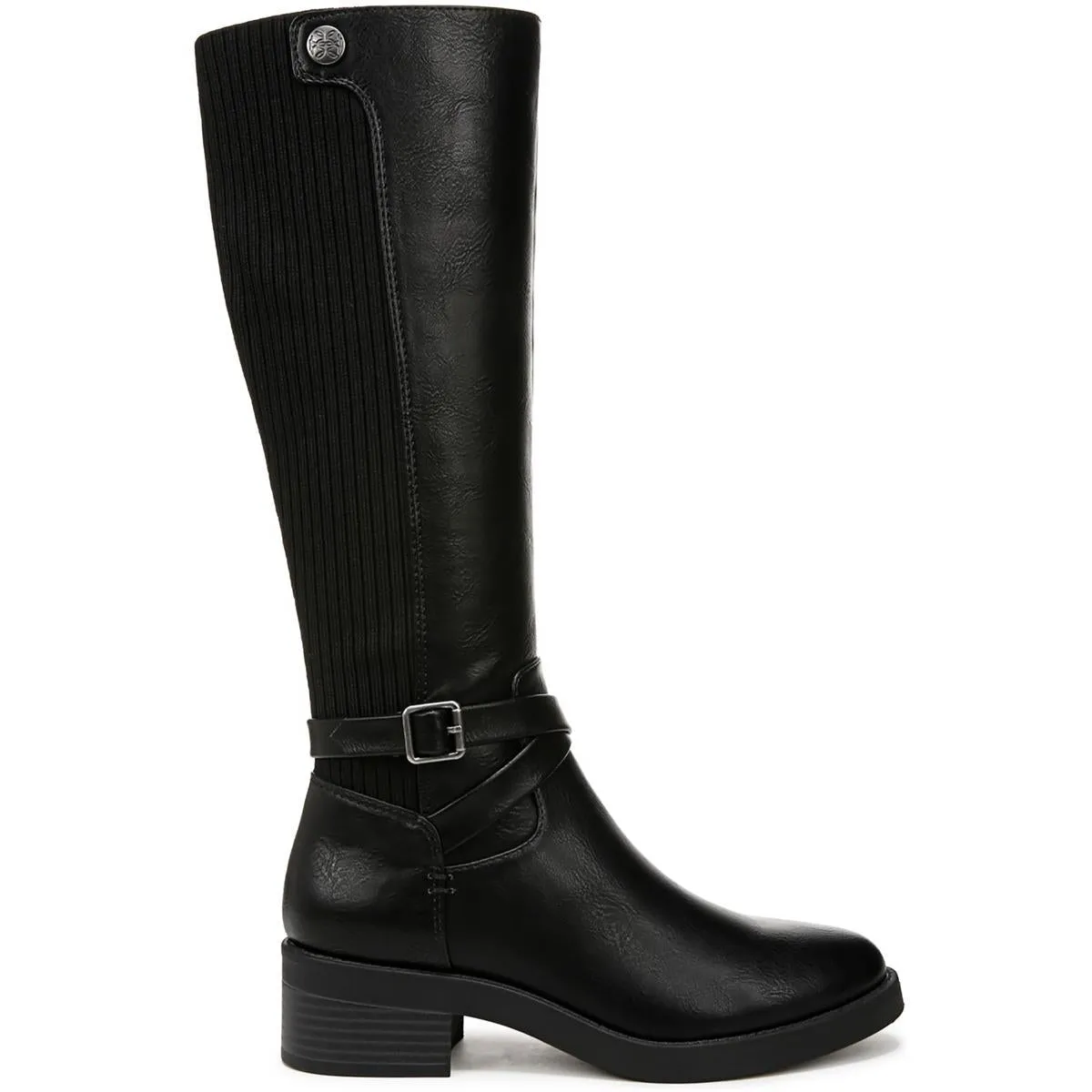 BRITTANY Womens Zipper Manmade Knee-High Boots