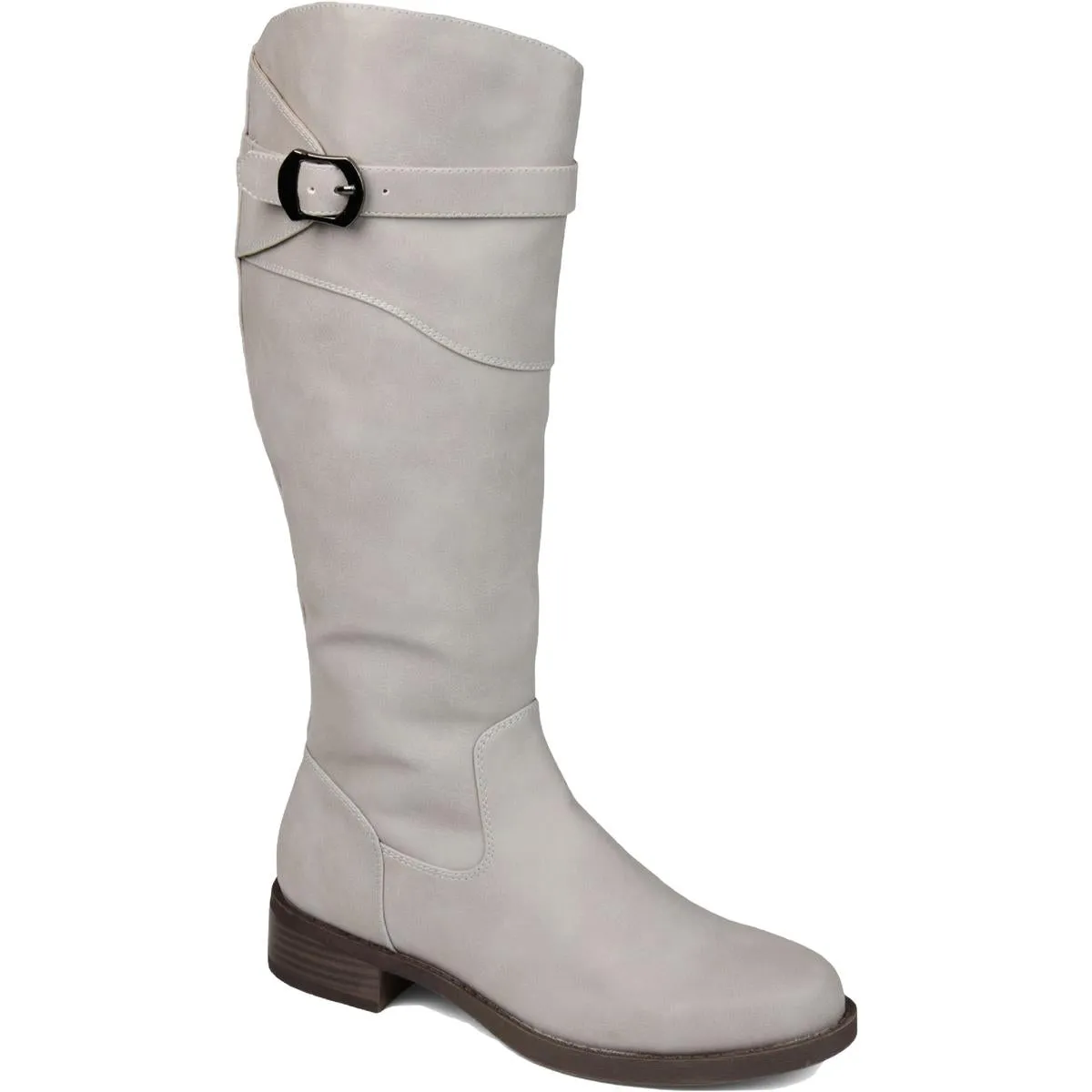 Brooklyn Womens Faux Leather Tall Knee-High Boots