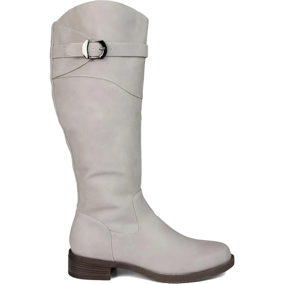 Brooklyn Womens Faux Leather Tall Knee-High Boots