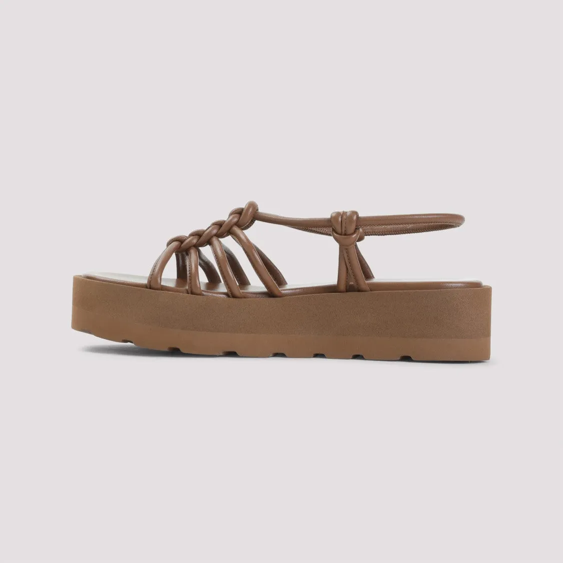 Brown Leather Sandals