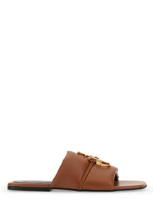 Brown Slide Sandal