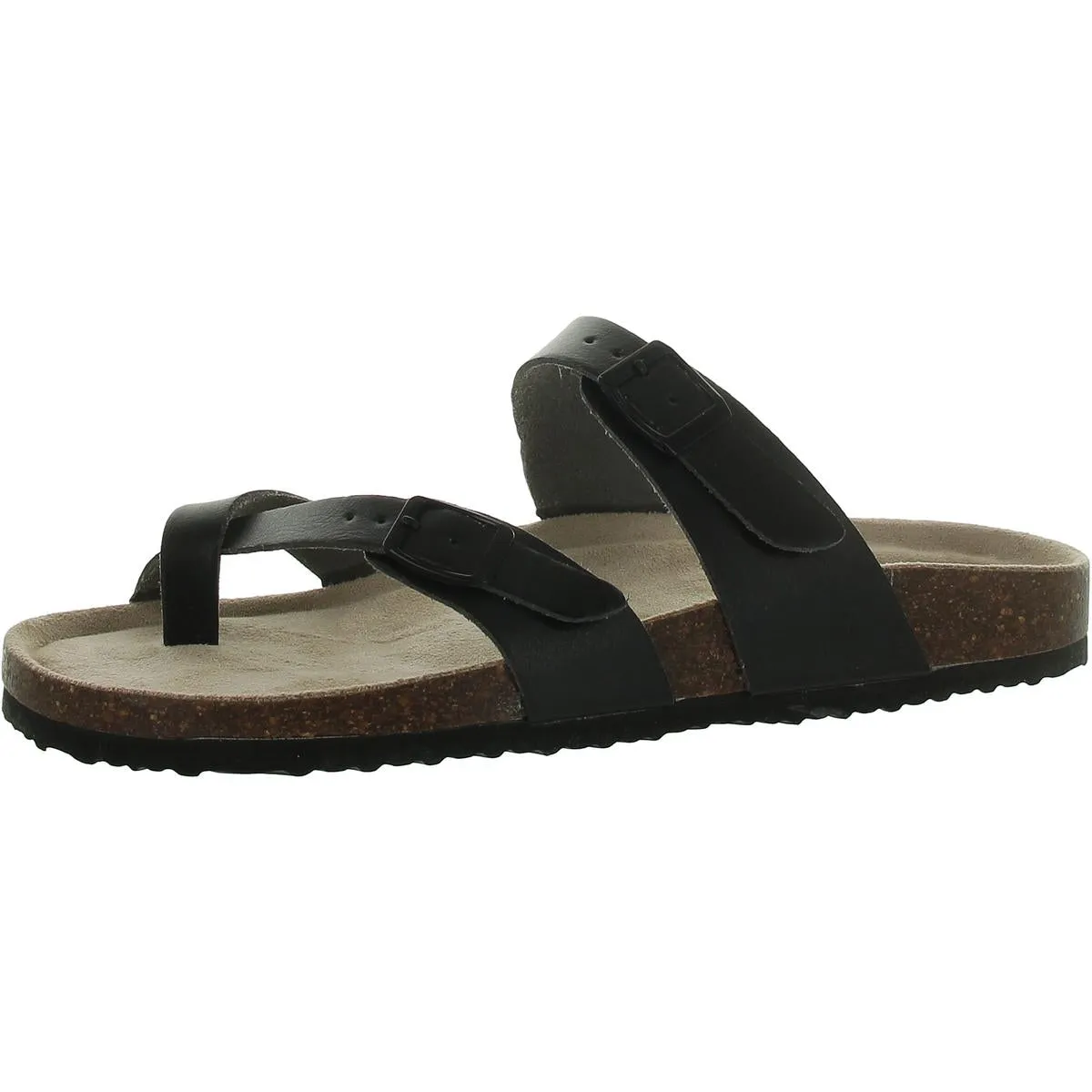 Bryceee Womens Camouflage Padded Insole Slide Sandals