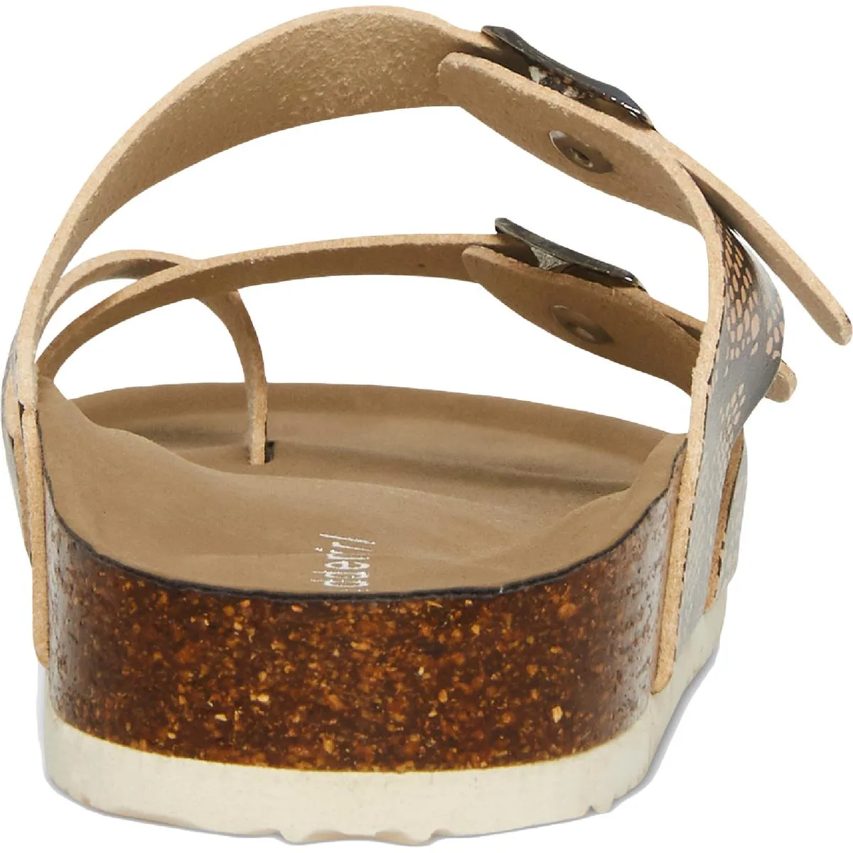 Bryceee Womens Camouflage Padded Insole Slide Sandals