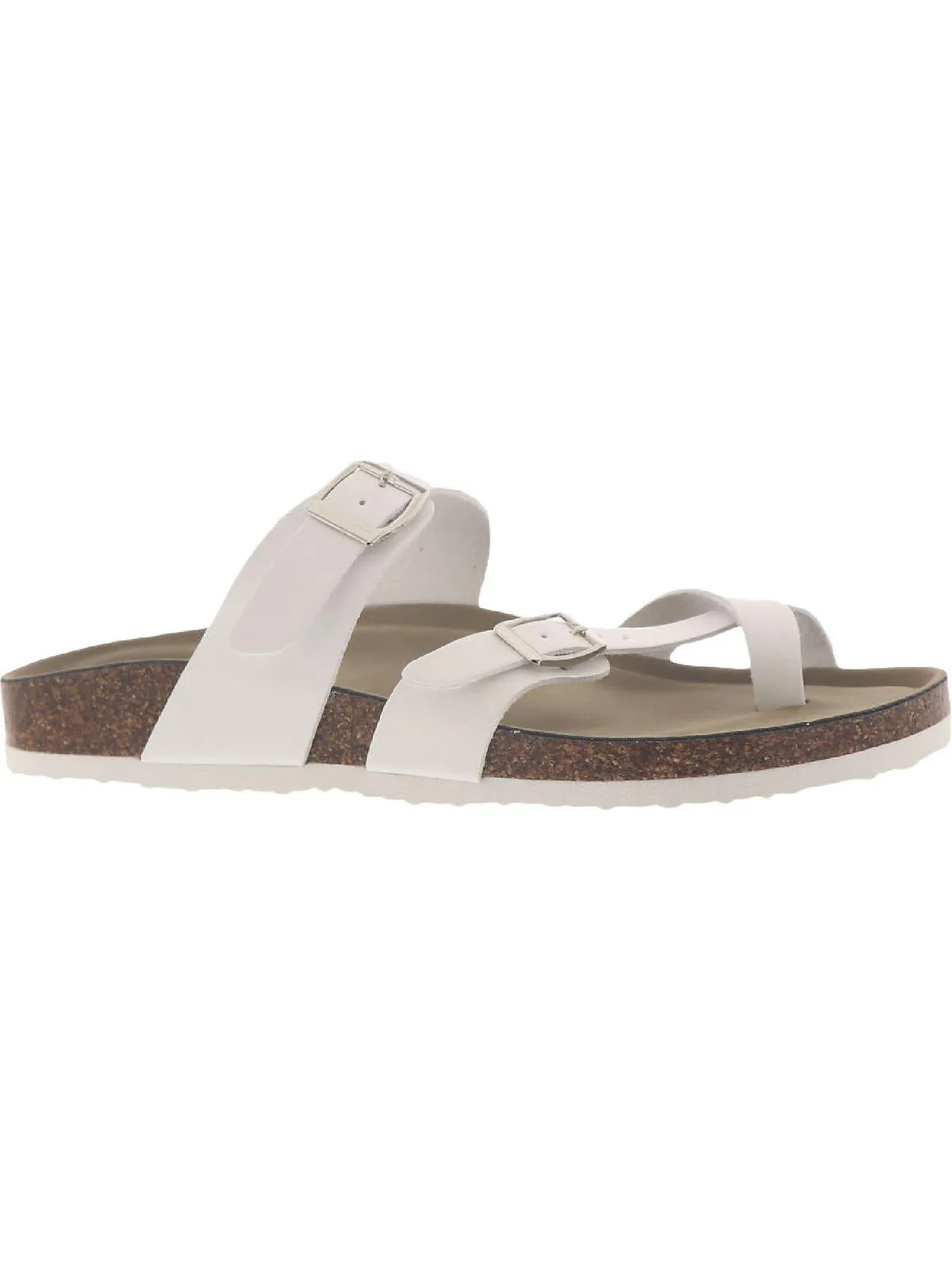 Bryceee Womens Camouflage Padded Insole Slide Sandals