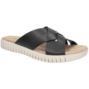 Brylee Womens Comfort Insole Flat Slide Sandals