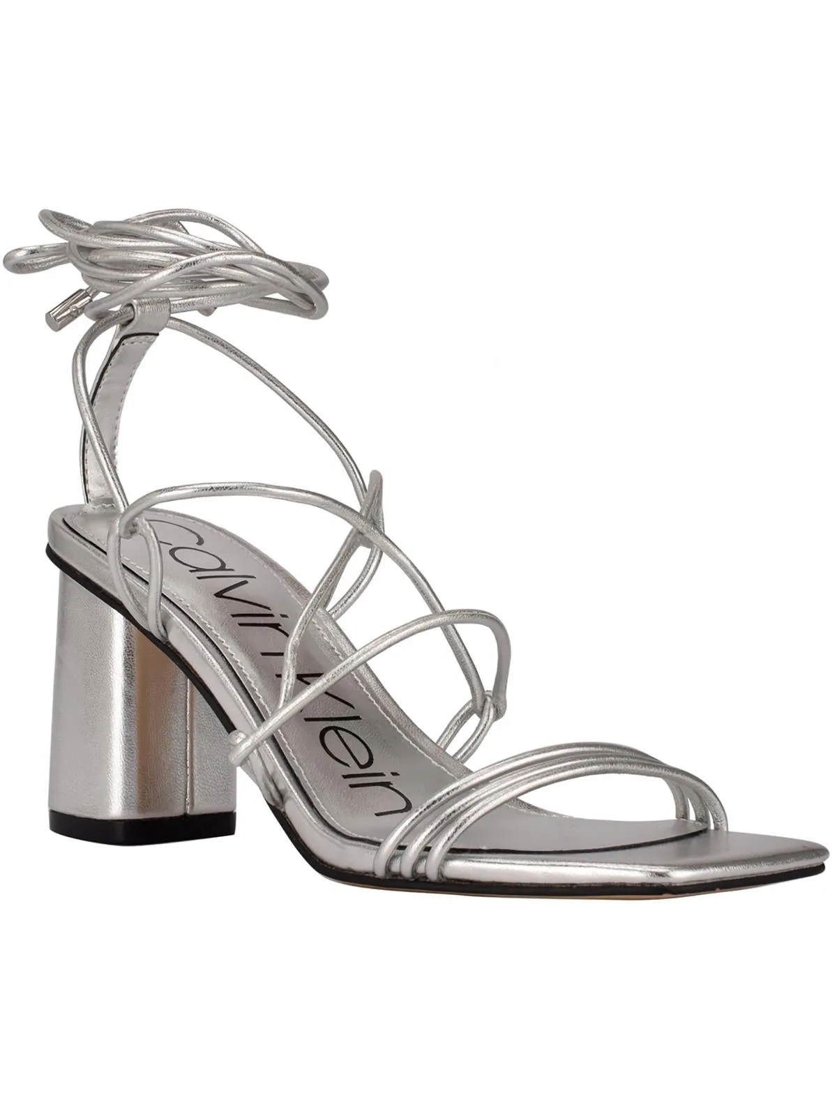 Calista Womens Lace-Up Strappy Heels