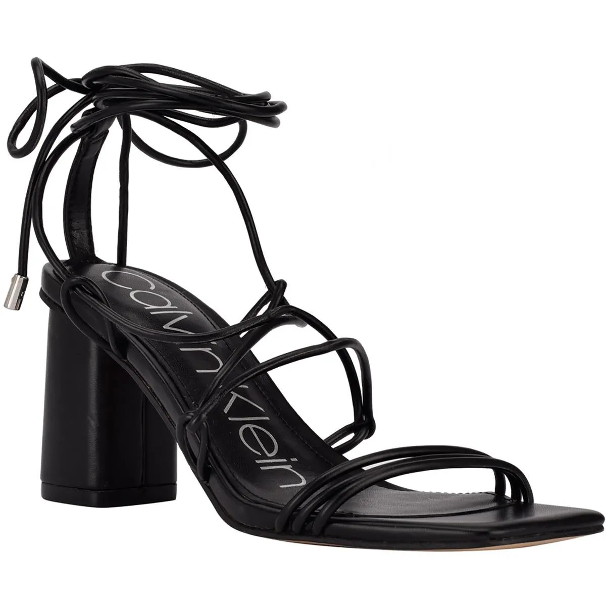 Calista Womens Lace-Up Strappy Heels