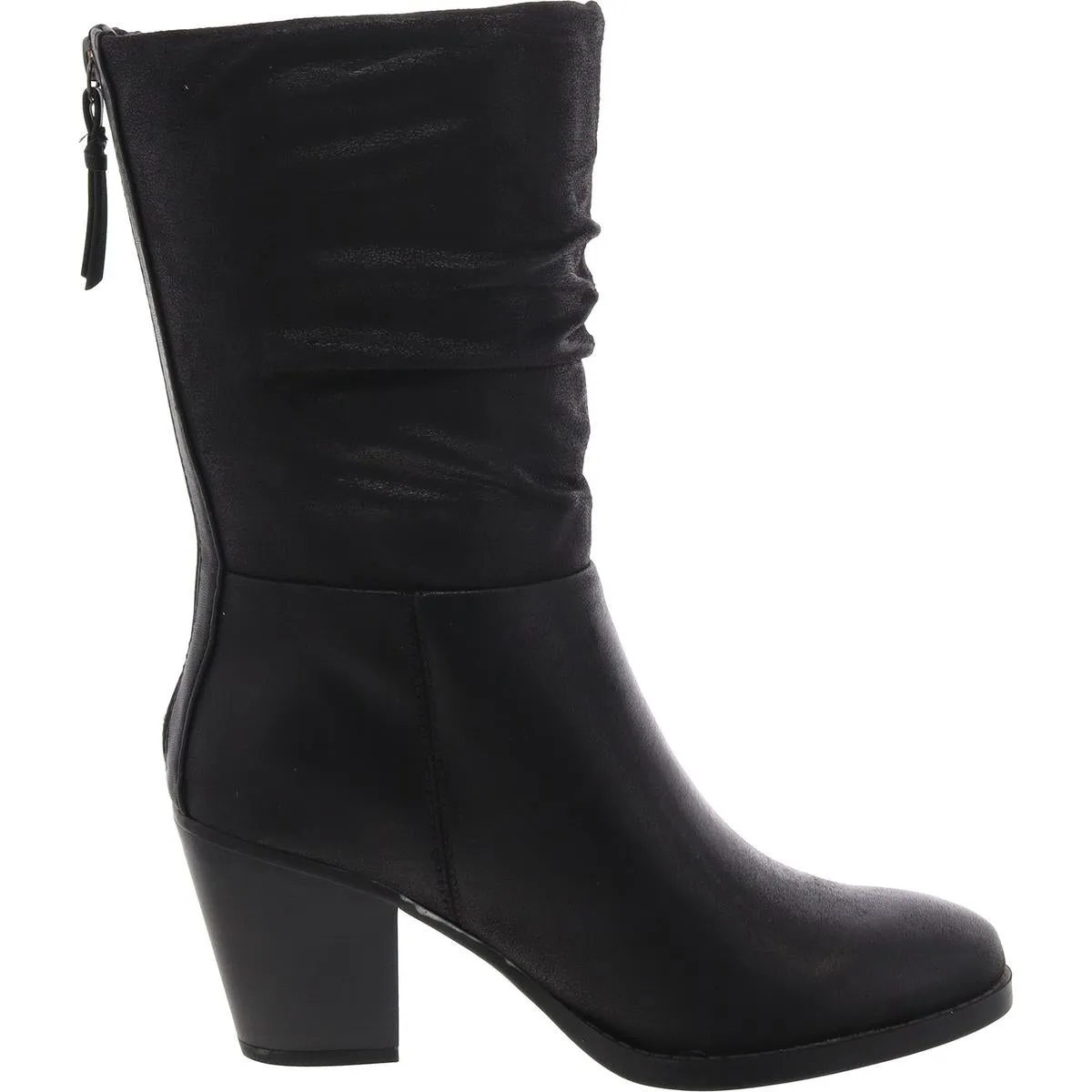 Camila Womens Slouchy Faux Suede Mid-Calf Boots