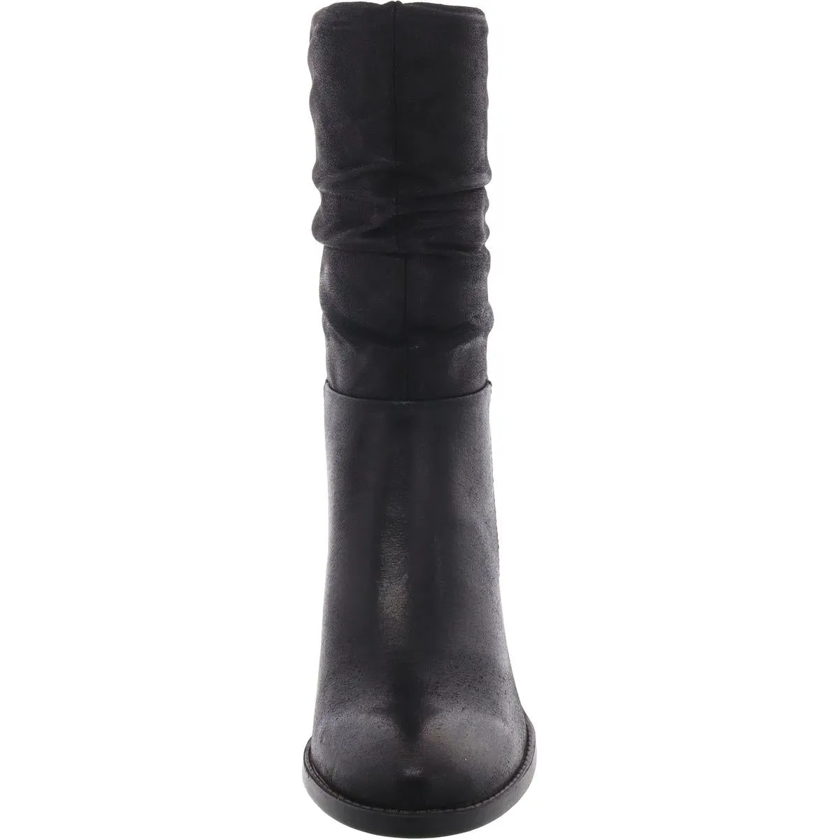Camila Womens Slouchy Faux Suede Mid-Calf Boots