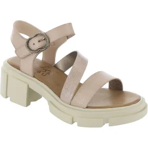 Capetown Womens Ankle Strap Block Heel Flatform Sandals