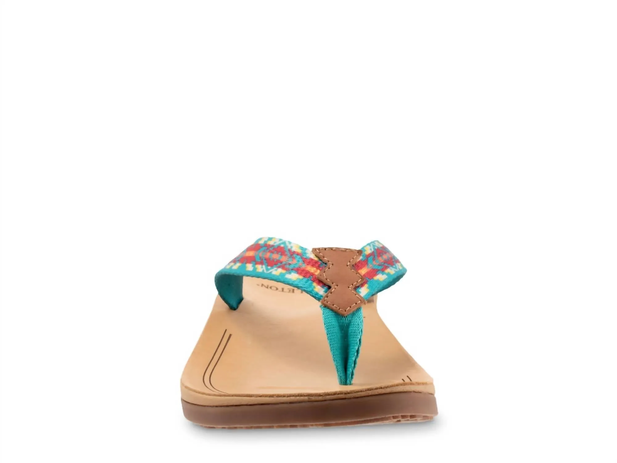 Carico Lake Flip Flop Sandal In Turquoise