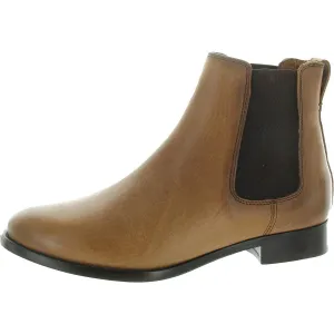 Carly Womens Mixed Media Chelsea Boots
