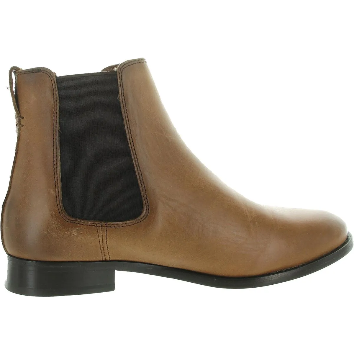 Carly Womens Mixed Media Chelsea Boots