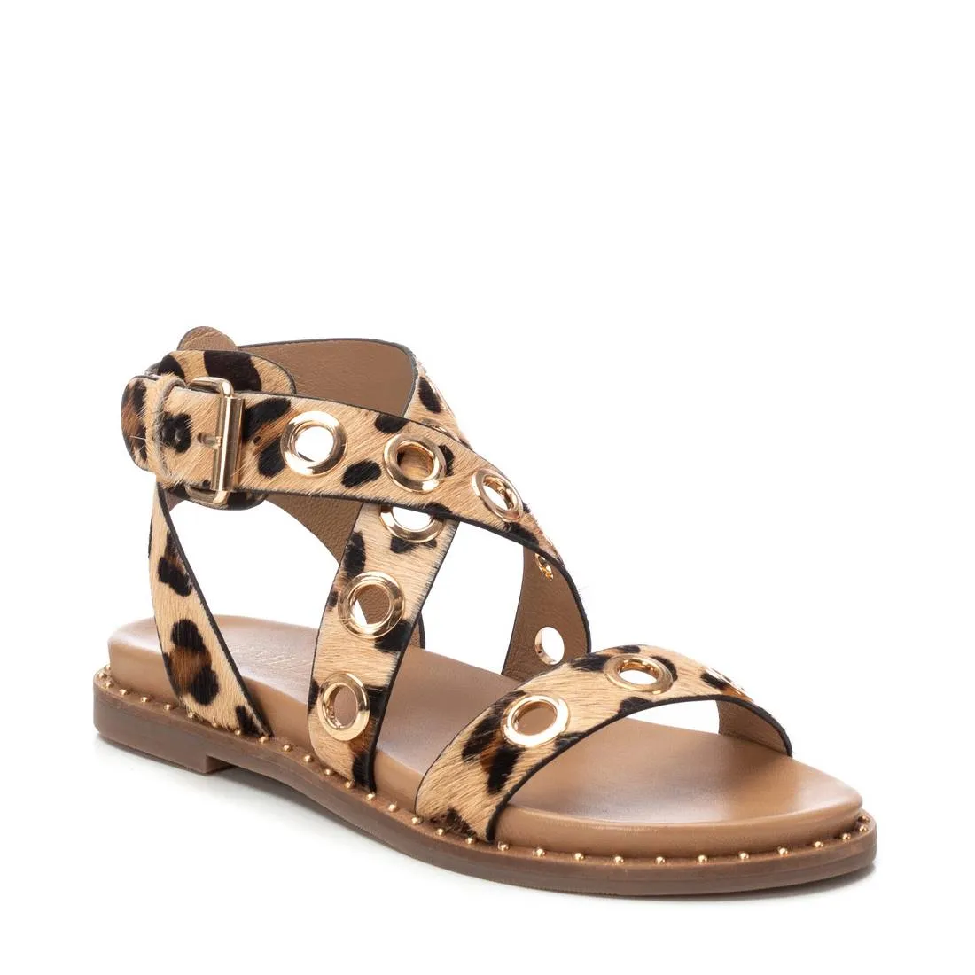 Carmela Leather Women's Fashion Sandals By XTI