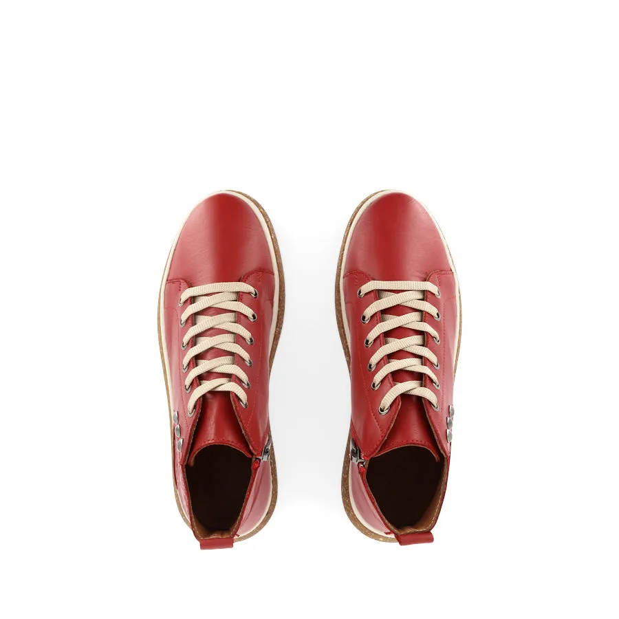 CARTER - RED LEATHER
