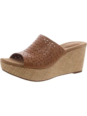 Caslynn Dylan Womens Wedge Open Toe Wedge Sandals