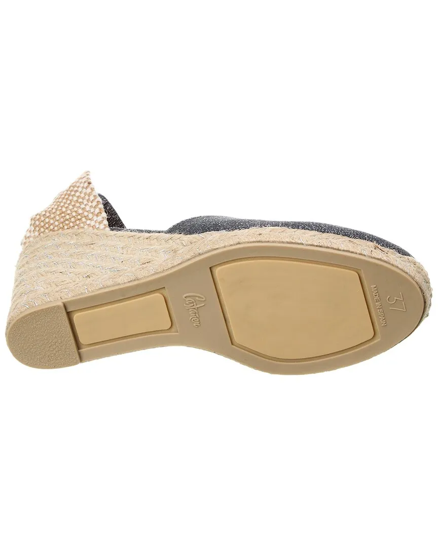 Castaer Carina Canvas Wedge Sandal