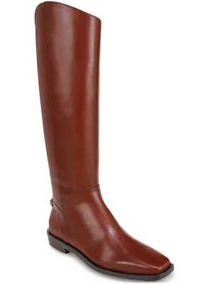 Cesar Womens Patent Tall Knee-High Boots