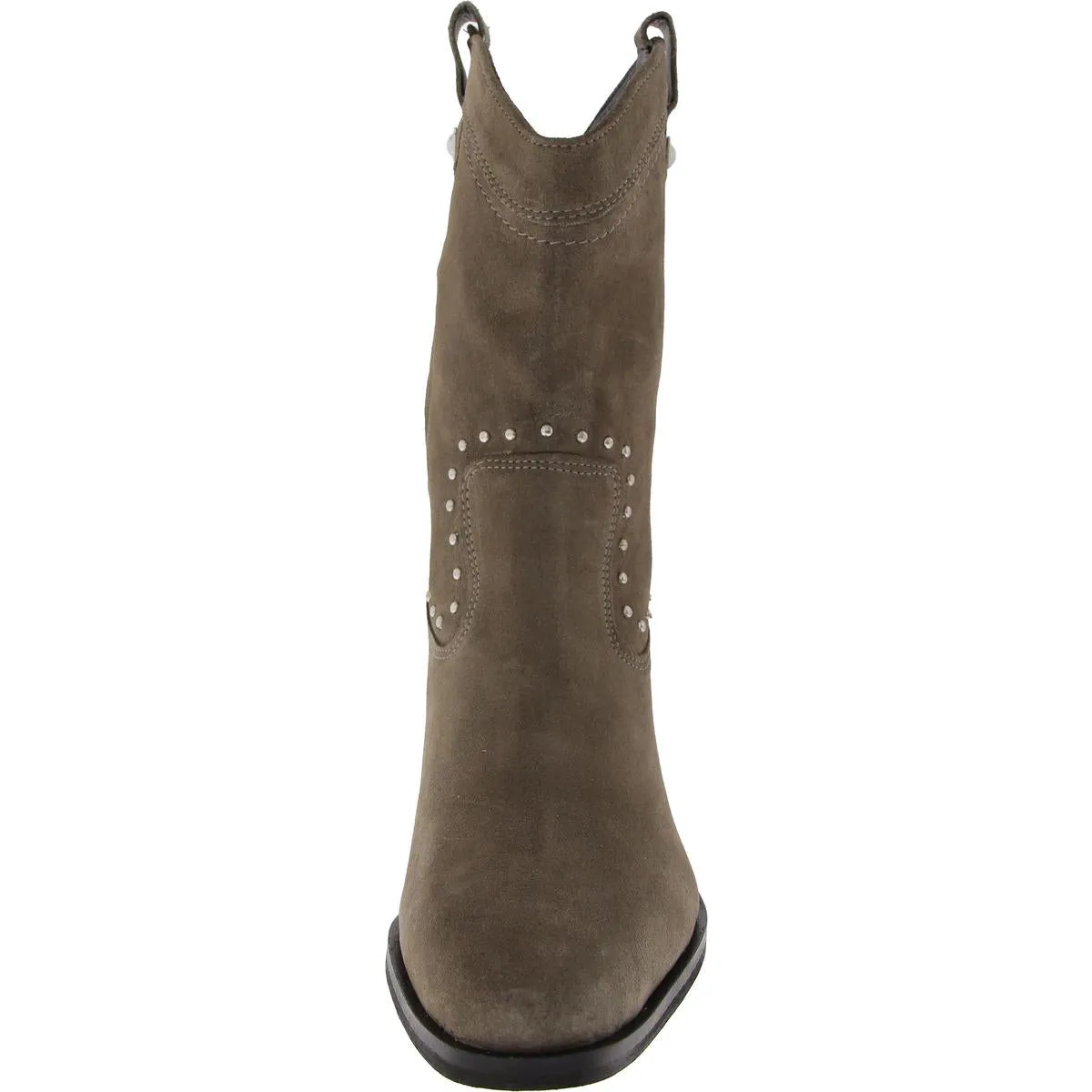 Cesiet 2 Womens Suede Mid-Calf Cowboy, Western Boots