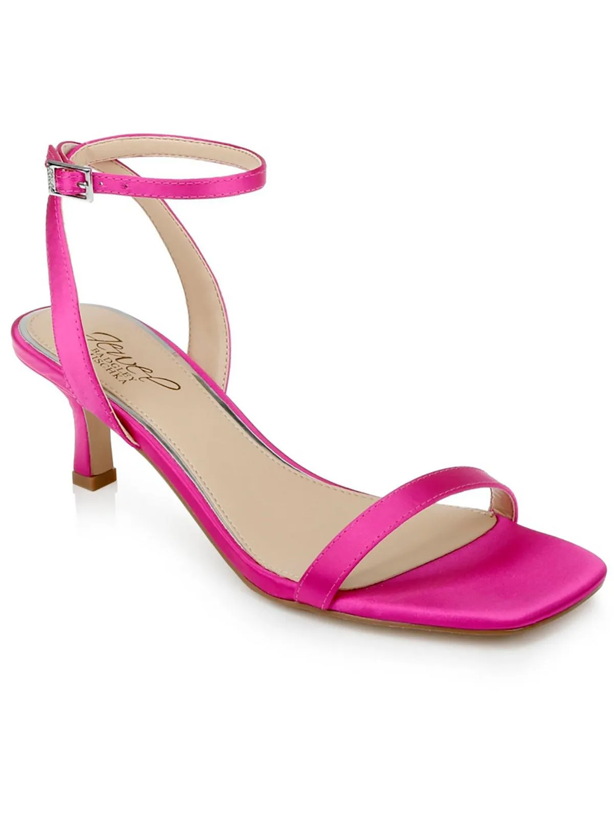 CHARISMA Womens Rhinestone Metallic Heels