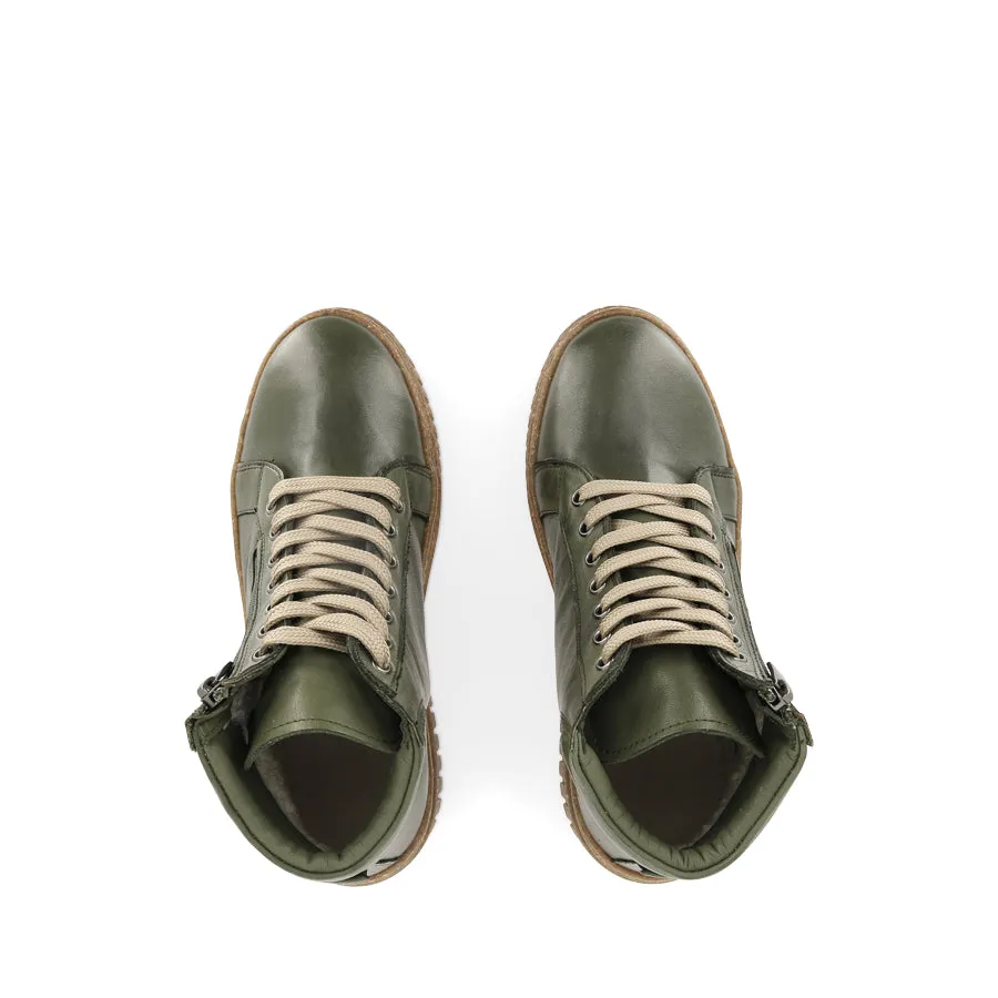 CHARLIE - KHAKI LEATHER