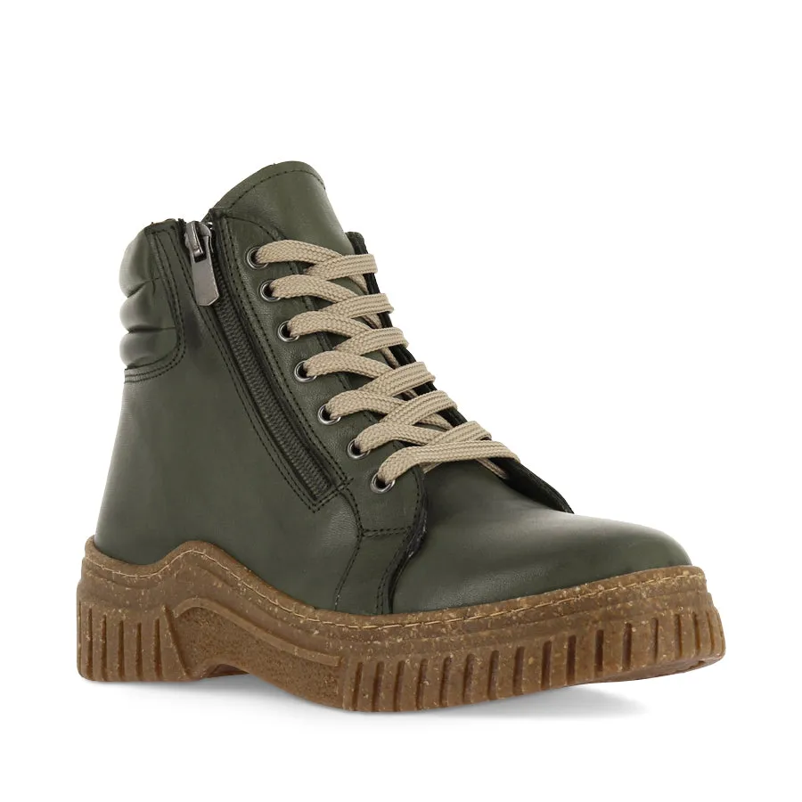 CHARLIE - KHAKI LEATHER