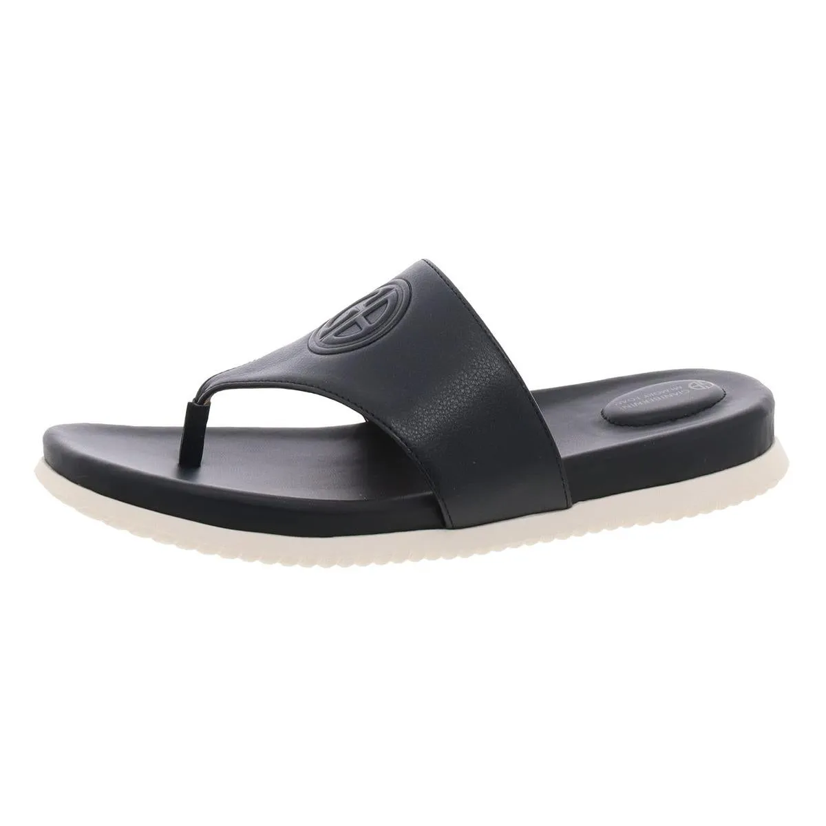 Cindey Womens Slip On T Strap Thong Sandals