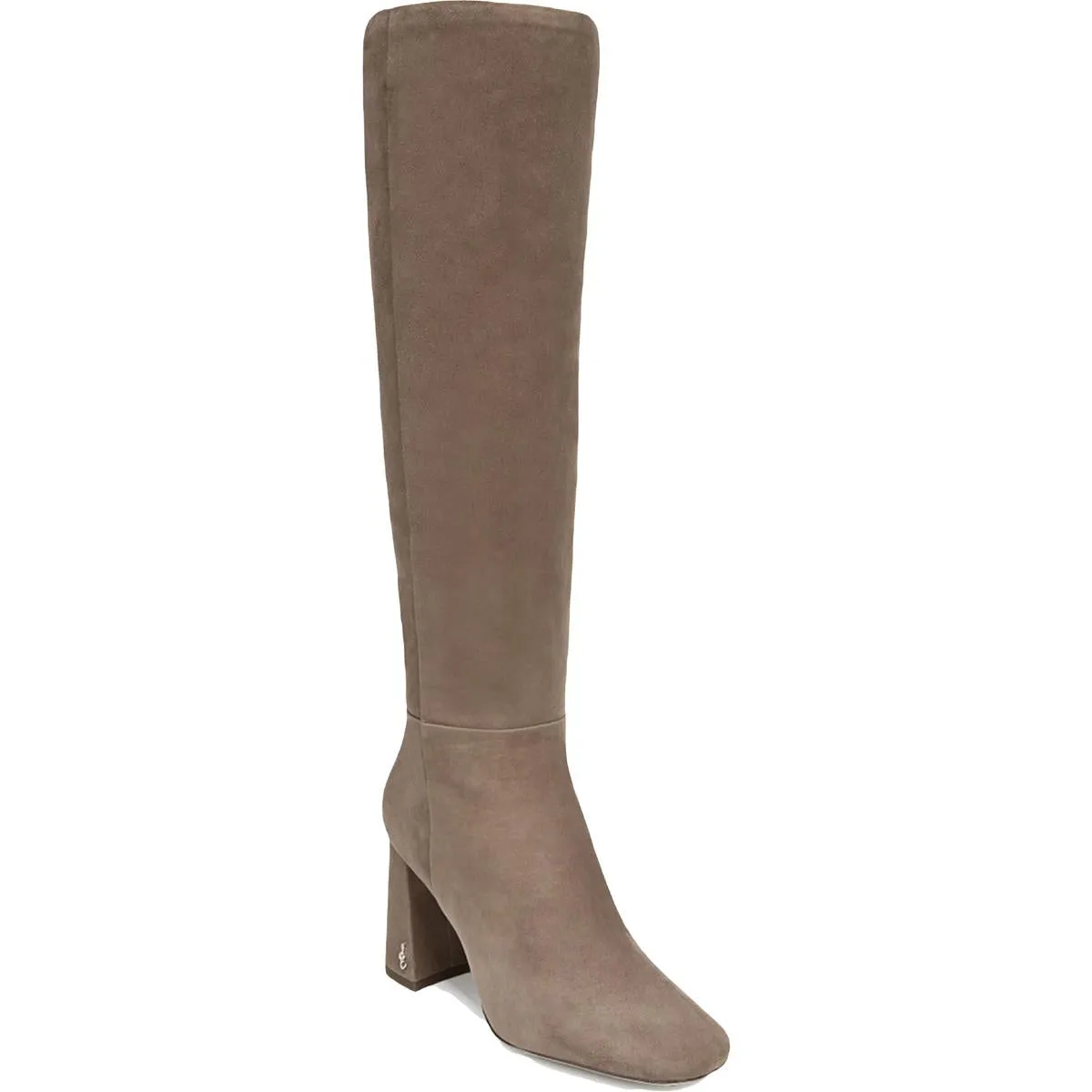 Clarem Womens Zipper Tall Knee-High Boots