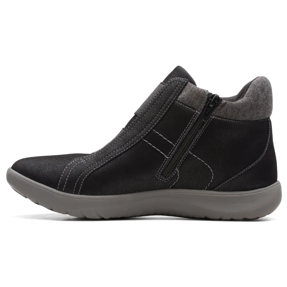 Clarks Adella Bend Black Boot (Women's)