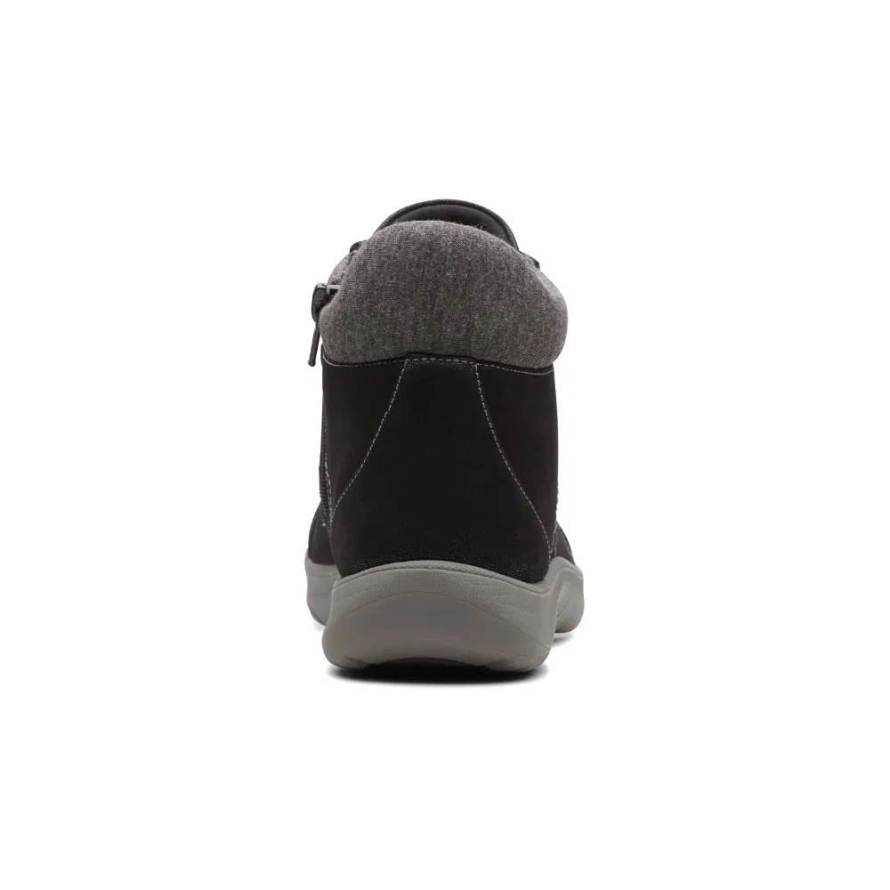 Clarks Adella Bend Black Boot (Women's)