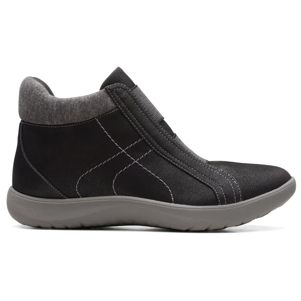 Clarks Adella Bend Black Boot (Women's)