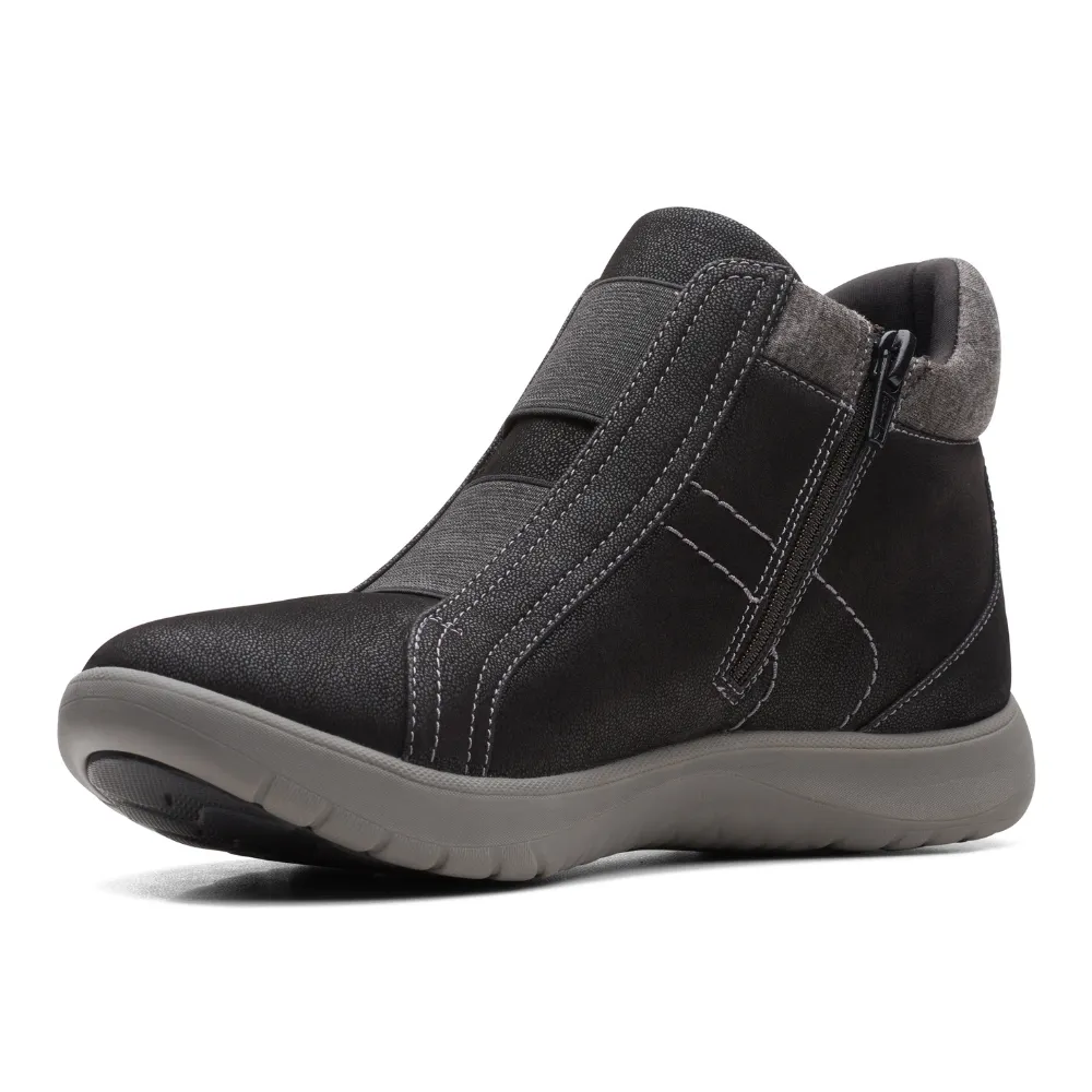 Clarks Adella Bend Black Boot (Women's)