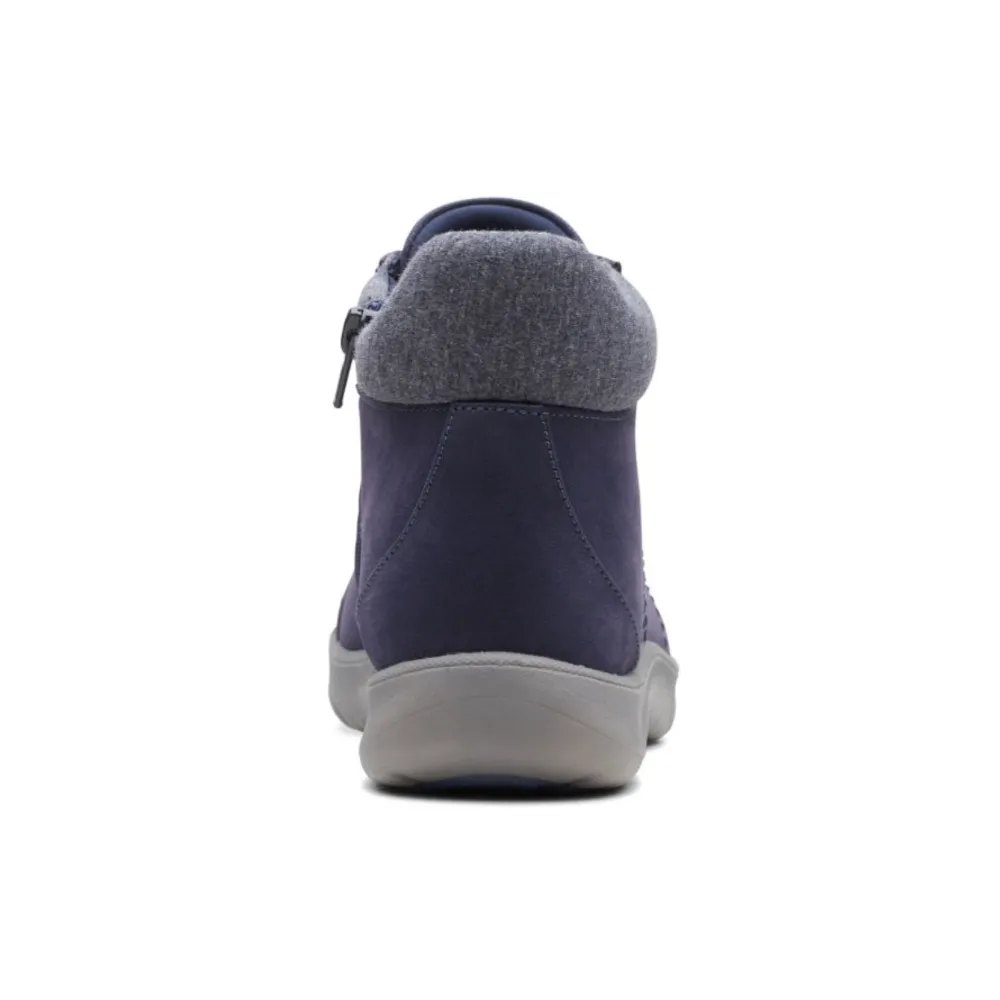Clarks Adella Bend Dark Navy Boot (Women's)